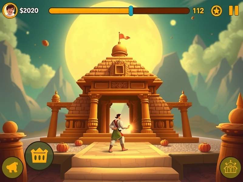 Sun Temple Odynessy Challenge Gameplay Screenshot